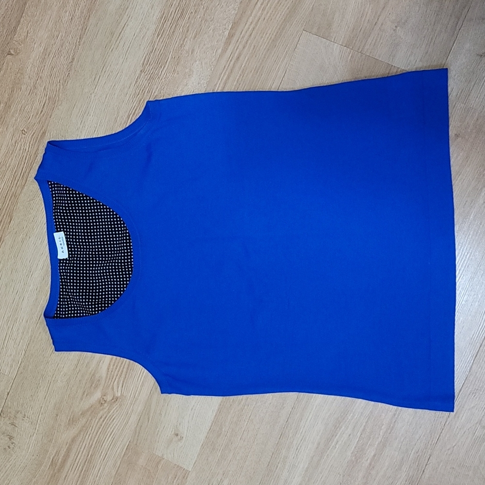 Akris Wool/Silk Knit Top EUC Size Small